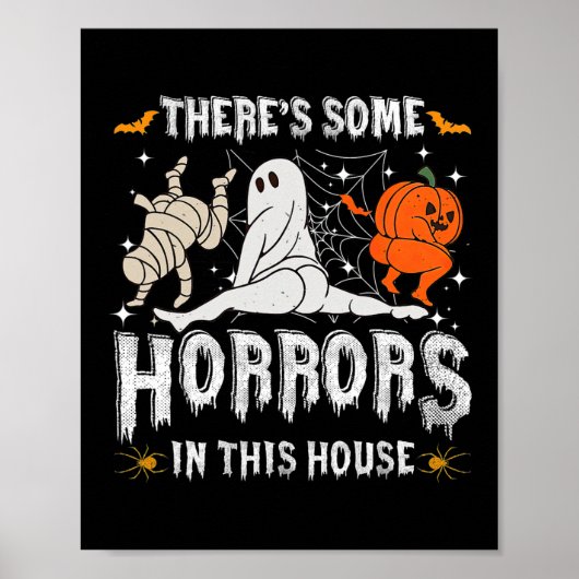 Er zijn enkele verschrikkingen in dit huis Ghost P Poster (Voorkant)