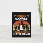 Er zijn enkele verschrikkingen in dit huis leuk re kaart (Voorkant)