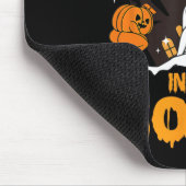 Er zijn enkele verschrikkingen in dit huis pompoen muismat (Hoek)