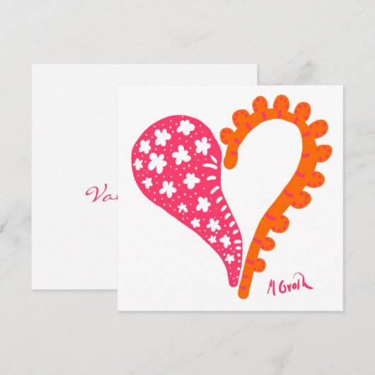 Er zijn er twee nodig! valentijn feestdagenkaart (Voorkant / Achterkant)