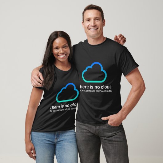 Er zijn geen Cloud Developer Stickers Cloud Comput T-shirt (Unisex)