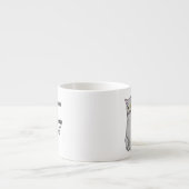 Er zijn geen gewone katten espresso kop (Voorkant)