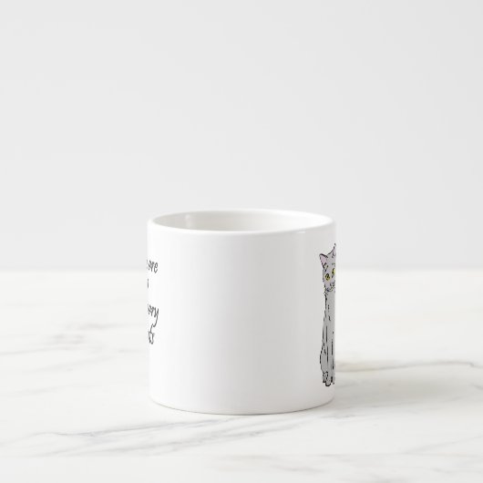 Er zijn geen gewone katten espresso kop (Voorkant)