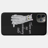 Er zijn geen gewone katten - grijze kat Case-Mate iPhone case (Achterkant (horizontaal))