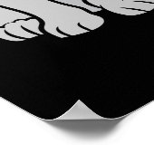 Er zijn geen gewone katten - grijze kat poster (Hoek)