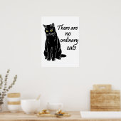 Er zijn geen gewone katten poster (Keuken)