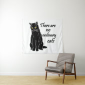 Er zijn geen gewone katten wandkleed (In Situ (horizontaal))