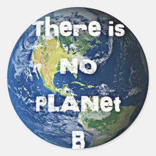 Er zijn geen Planet "B" Stickers