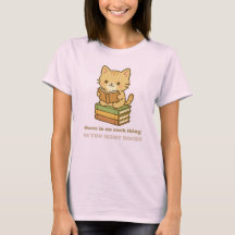 Er zijn geen te veel boeken kat
