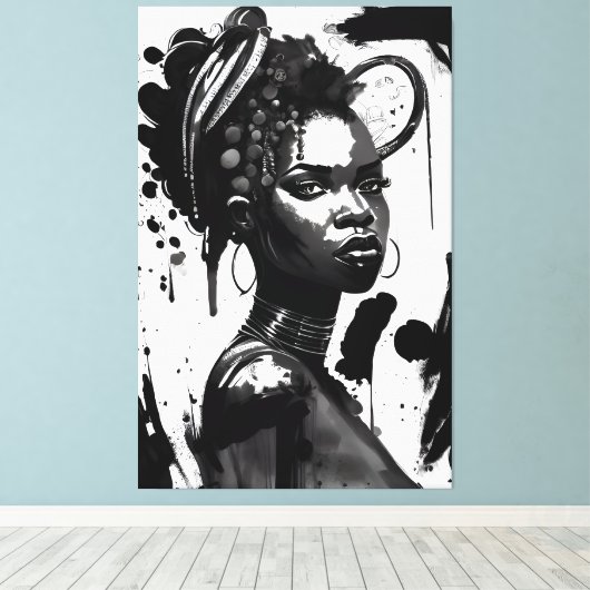 Er zijn geen uitzonderingen voor Grootsheid Canvas Afdruk (Insitu (Houten vloer))