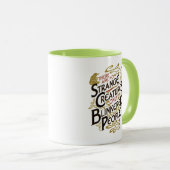 Er zijn geen vreemde creaties mok (Voorkant rechts)