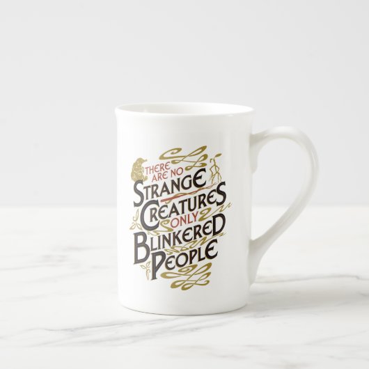 Er zijn geen vreemde creaties porselein kop (Rechts)