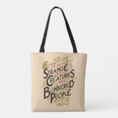Er zijn geen vreemde creaties tote bag (Achterkant)
