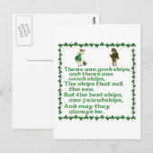Er zijn goede schepen. briefkaart (Voorkant / Achterkant)
