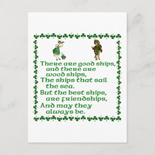 Er zijn goede schepen. briefkaart