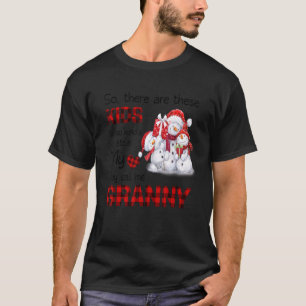 Er zijn Kinder sneeuwpoppen die me oma noemen T-shirt