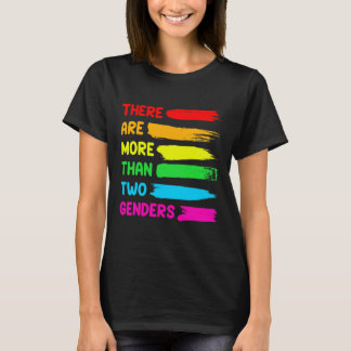 Er zijn meer dan twee exen van LGBQ T-shirt