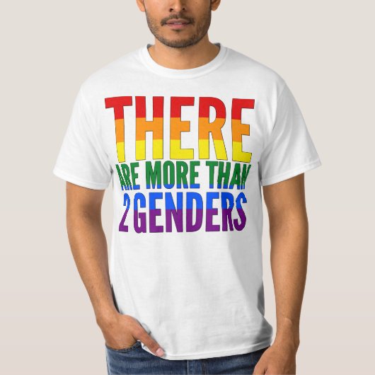 Er zijn meer dan twee Genders T-Shirt (Voorkant)