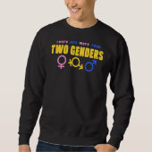 Er zijn meer dan twee seksen LGBT-T-shirt Trui (Voorkant)