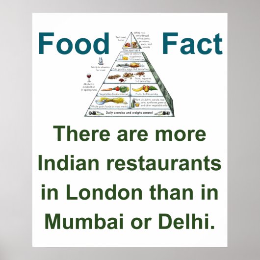 Er zijn meer Indiase restaurants - voedselfeiten Poster (Voorkant)