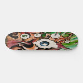 Er zijn meer ogen op je! persoonlijk skateboard (Horizontaal)