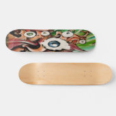Er zijn meer ogen op je! persoonlijk skateboard (Horizontaal)