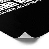 Er zijn mensen die 's ochtends een stijgende prijs poster (Hoek)