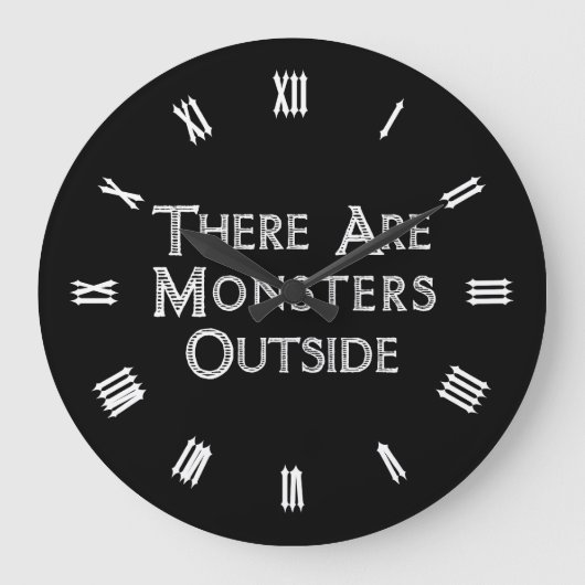 Er zijn monsters buiten grote klok (Voorkant)
