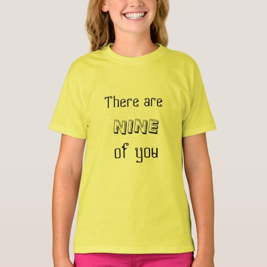 Er zijn negen van jullie citaten uit Orphan Black T-shirt (Voorkant)