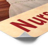 Er zijn nu verpleegsters nodig,  oorlogspropaganda poster (Hoek)