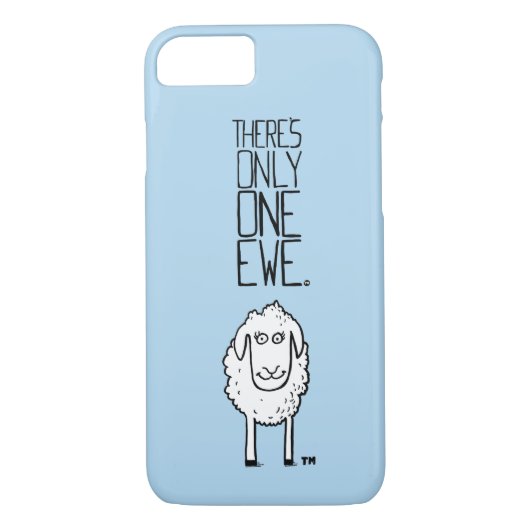Er zijn slechts Één Ewe™ Case-Mate iPhone Case (Achterkant)