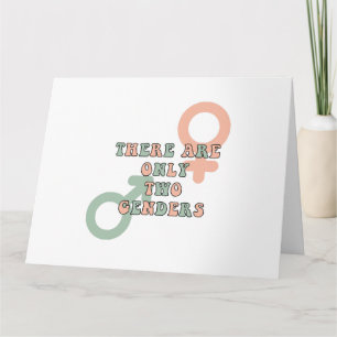 Er zijn slechts twee genders kaart
