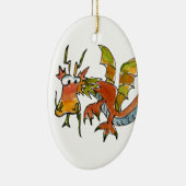 Er zijn tekenen keramisch ornament (Rechts)