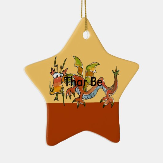 Er zijn tekenen keramisch ornament (Rechts)