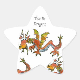 Er zijn tekenen ster sticker