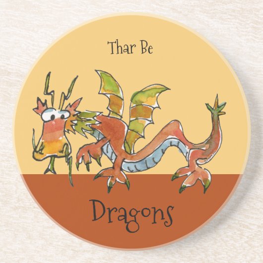 Er zijn tekenen zandsteen onderzetter (Voorkant)