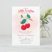 Er zijn twee kleine coupures op weg naar Cherries Kaart (Staand voorkant)