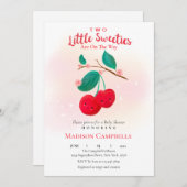 Er zijn twee kleine coupures op weg naar Cherries Kaart (Voorkant / Achterkant)