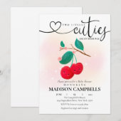 Er zijn twee kleine coupures op weg naar Cherry. Kaart (Voorkant / Achterkant)