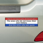Er zijn twee soorten Amerikanen Bumpersticker (Op auto)