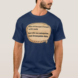 Er zijn twee soorten mensen in deze wereld die t-shirt