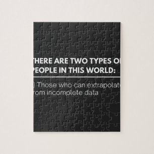 Er zijn twee SOORTEN mensen in deze wereld: Legpuzzel