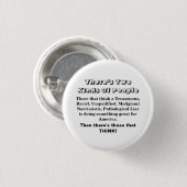 Er zijn twee soorten mensen.... ronde button 3,2 cm (Voorkant /achterkant)