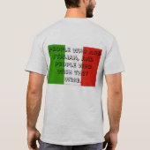 er zijn twee soorten mensen t-shirt (Achterkant)