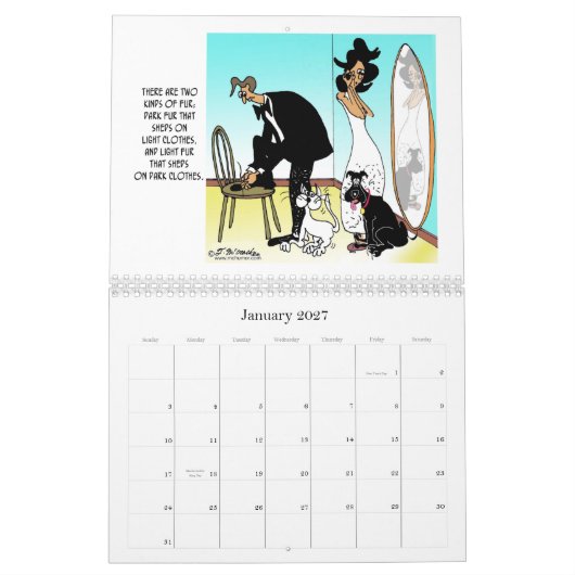 Er zijn twee soorten van kwaal kalender (Jan 2027)