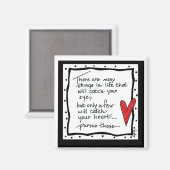 Er zijn veel dingen om je oogtekst te halen magneet (Voorkant / Achterkant)