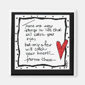 Er zijn veel dingen om je oogtekst te halen magneet (Voorkant)