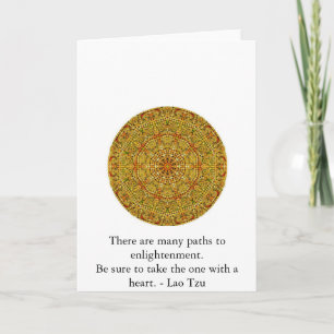 Er zijn vele wegen aan verlichting ............. kaart