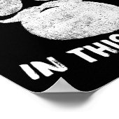 Er zijn wat Ho's Ho's in dit huis Grappige Kerstma Poster (Hoek)