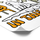 Er zijn wat verschrikkingen in dit huis grappige h poster (Hoek)